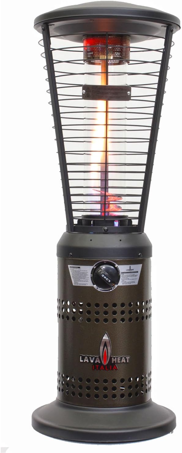 Lava Heat Mini Table Patio Heater, Bronze (Discontinued by Manufacturer)