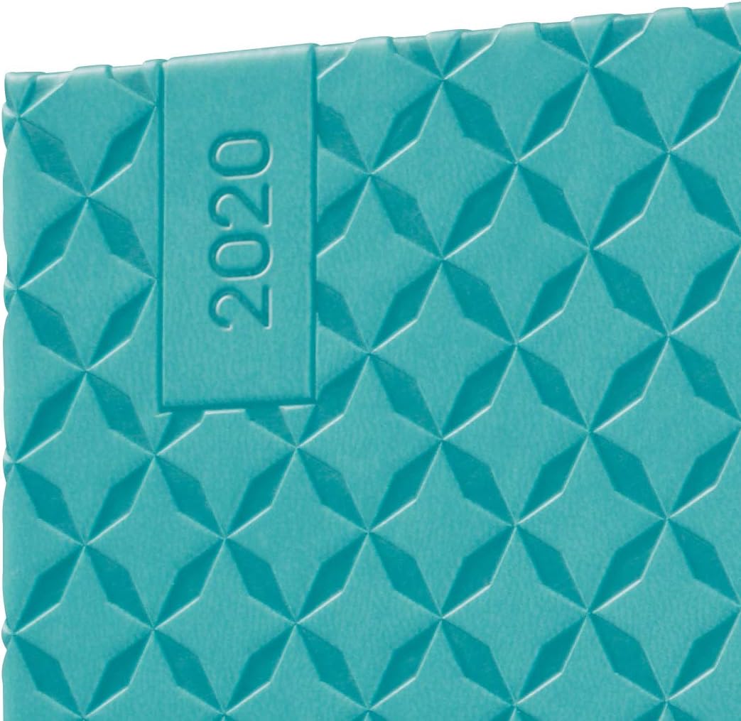 SIGEL J0103 Weekly diary 2020 Jolie, format approx. A5, hardcover, turquoise, approx. A5 (13,5 x 20,3 cm) - Image 3