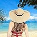 Womens Sun Hat Foldable Floppy Travel Packable UV Summer Beach Straw Hats...