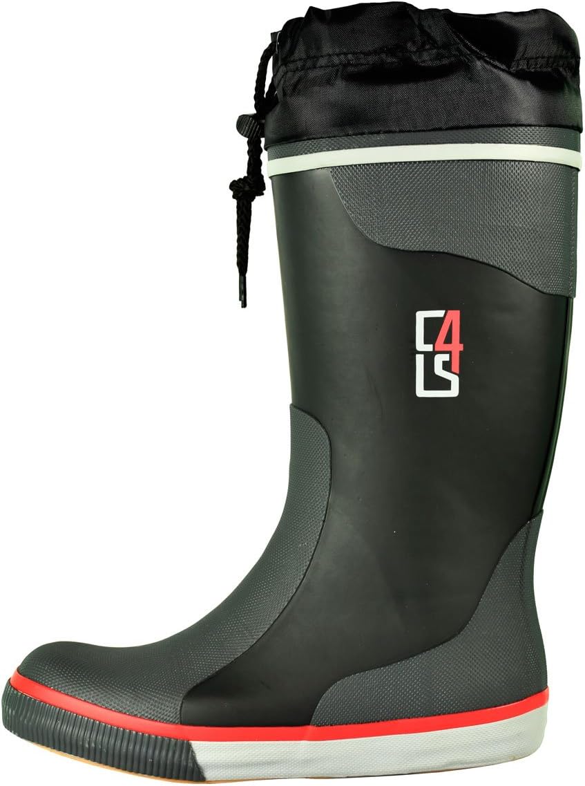 crazy4sailing C4S Long Boot With Laces – Black