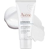 Avène Hydrance RICH Hydrating Cream, Daily Face Moisturizer, Soothes feelings of skin tightness & discomfort associated with dryness, Dry skin moisturizer, Non-Comedogenic, 1.3 Oz