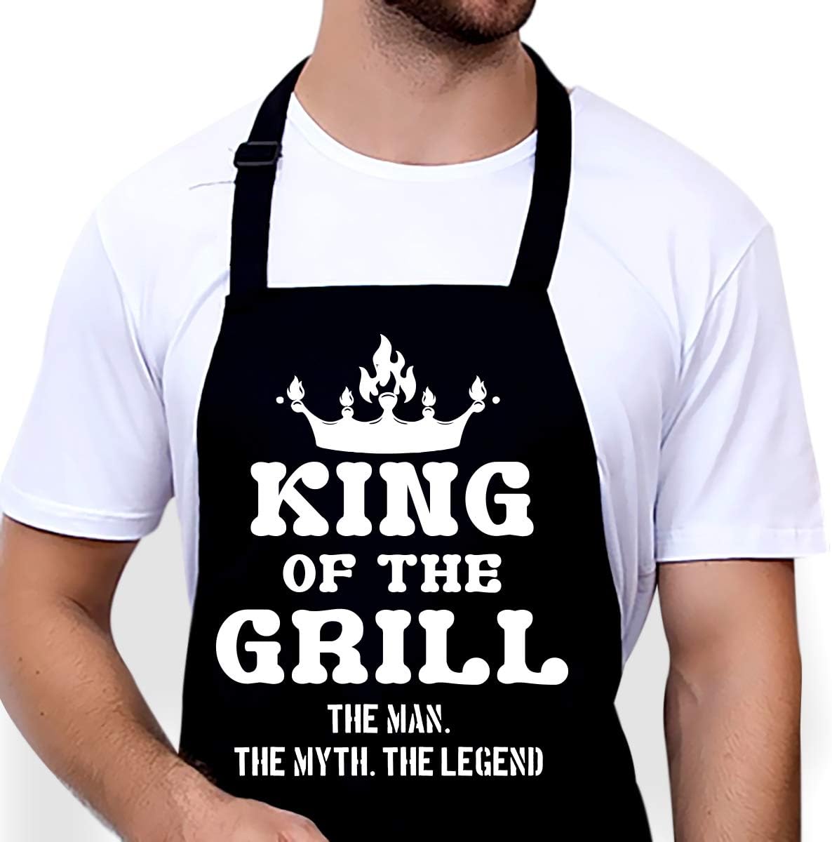 Aprons For Dad Arrive Before Christmas 2022 Grill Gifts for Men Funny Apron for Men Grill Apron for