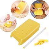 Planche à Gnocchi En Plastique - 4 Textures Pour Pâtes Maison - Avec Trou De Suspension - Facile à Utiliser Et Nettoyer - 8