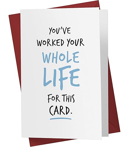 thumbnail image 2 of Retirement Cards For Men DASLET Happy Retirement Card, Funny Retirement Cards Gifts For Men Women, Perfect Retirement Gift For Coworker Friend Husband Birthday Card 2 of 11