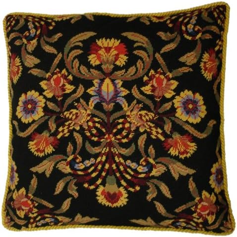 Amazon Com Deluxe Pillows Accented Black 24 X 24 In