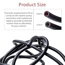 Windshield Washer Hose Kit, OTUAYAUTO Universal 4