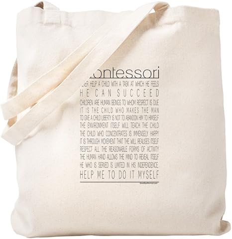 Cafepress Maria Montessori Citazioni Borsa Di Tela Naturale Tessuto In Iuta Small Khaki Amazon It Casa E Cucina