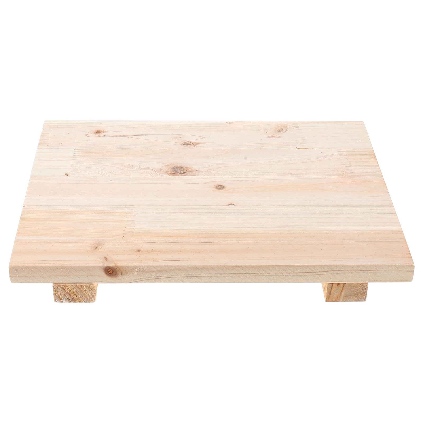 EXCEART Round Wood Pottery Drying Board: Balanced Bat for Spinning Clay Making Ceramics DIY Board 30X24cm