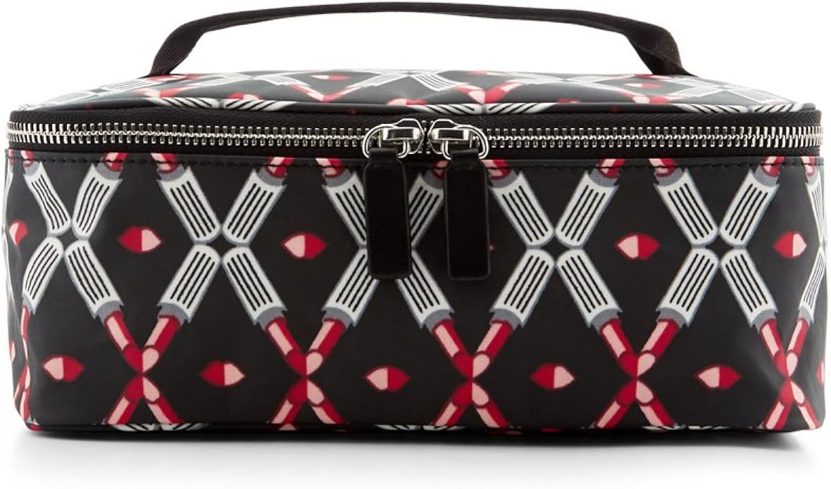 lulu guinness black suitcase