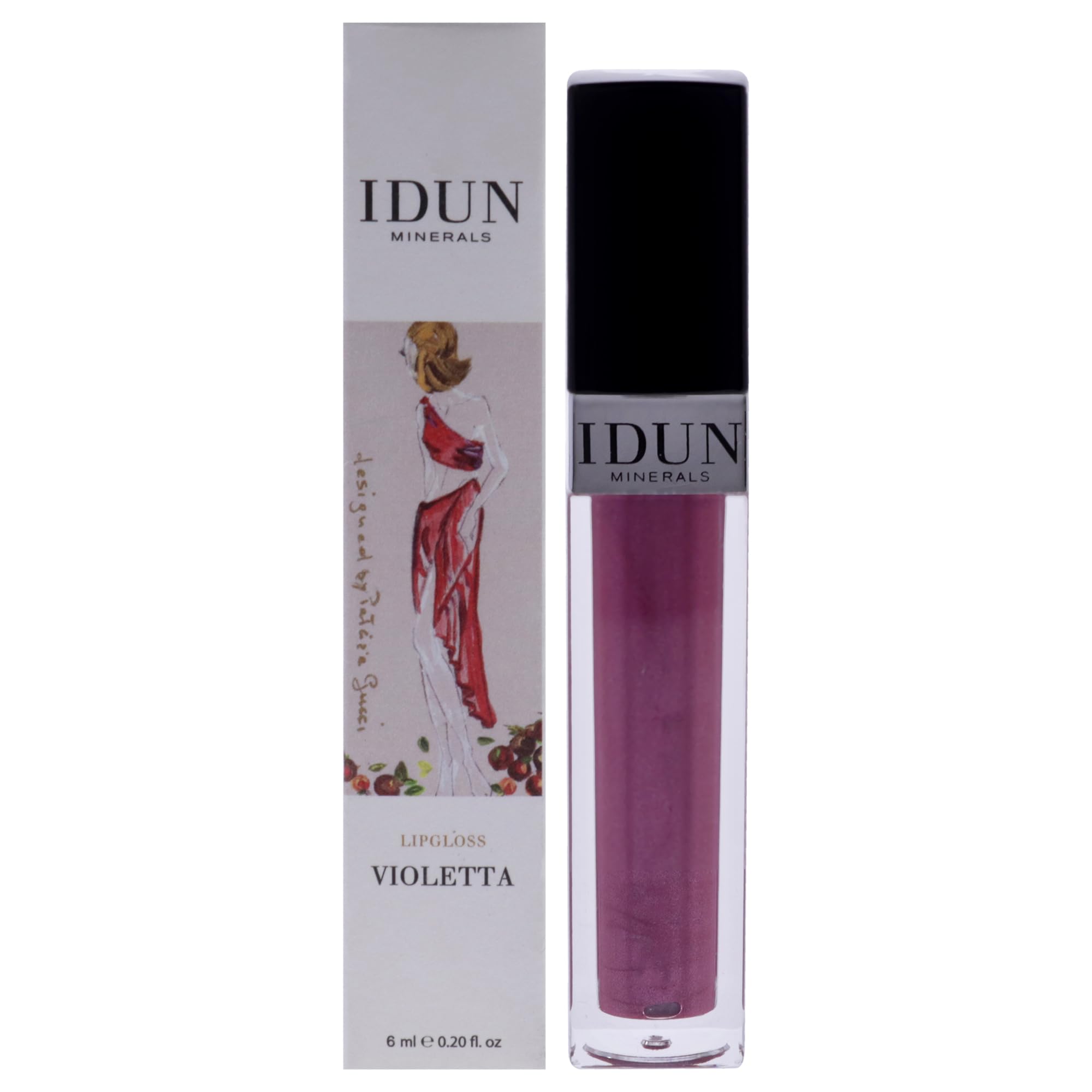 Idun Minerals Lipgloss - 005 Violetta For Women 0.2 oz Lip Gloss โ image 1
