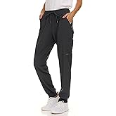 Nautica Scrub Pants for Women, Breathable Drawstring Jogger Scrubs for Women, 5 Pocket Stretch Soft Scrub Bottoms for Woman