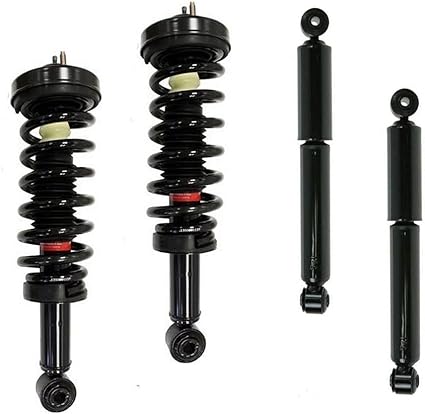 DTA 70090X front loaded strut assembly with nitrogen gas charge and coil spring
