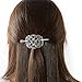 Viking Celtic Hair Slide Hairpins- Viking Hair Accessories Celtic Knot Hair Barrettes Antique Silver Hair Sticks Irish Hair Decor for Long Hair Jewelry Braids Hair Clip With Stick (ID-HH)