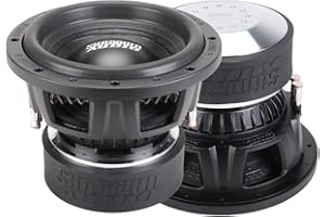 Sundown Audio Car Subwoofer SA-10 V.3, 1250W RMS, SA-Series, 10" High-Performance Bass Speaker for Car Audio Systems