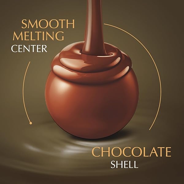 LINDT LINDOR ASSORTED CHOCOLATE CANDY TRUFFLES TRADITIONS GIFT BOX, ASSORTED CHOCOLATE WITH SMOOTH, MELTING TRUFFLE CENTER, 6.8 OZ.