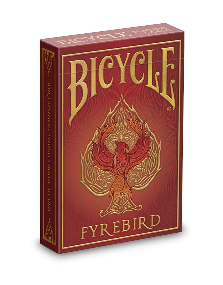 Fyrebird Playing Cards Red