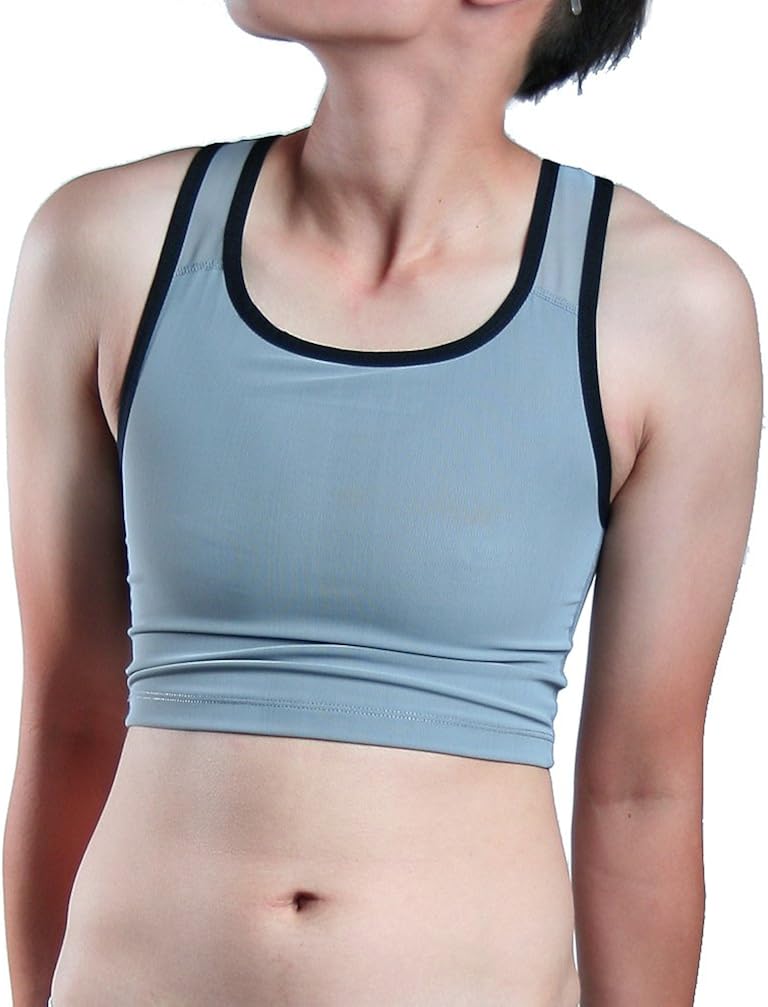 DOUBLE DESIGN Cool Mesh Pullover Half Length Chest Binder