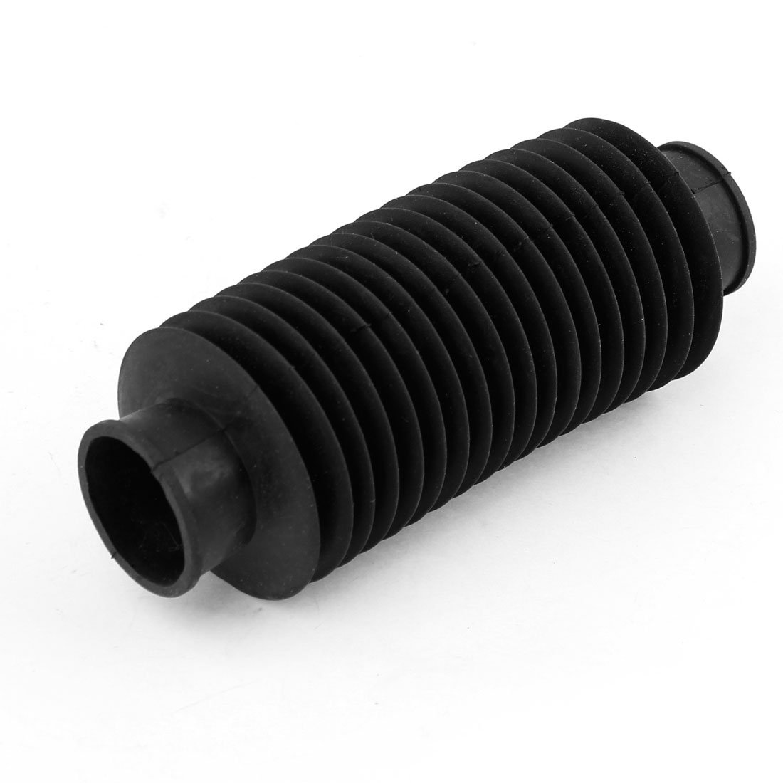 3cm x 30cm Round Flexible Tube Machine Tool Ball Screw Cover Black