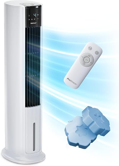 Pro Breeze 7L 4in1 Evaporative Cooler and 42in Portable Tower Fan