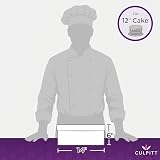 Culpitt 14in White Cake Box with Glued Lid - 10 Pack 35.5x15.2cm view 4