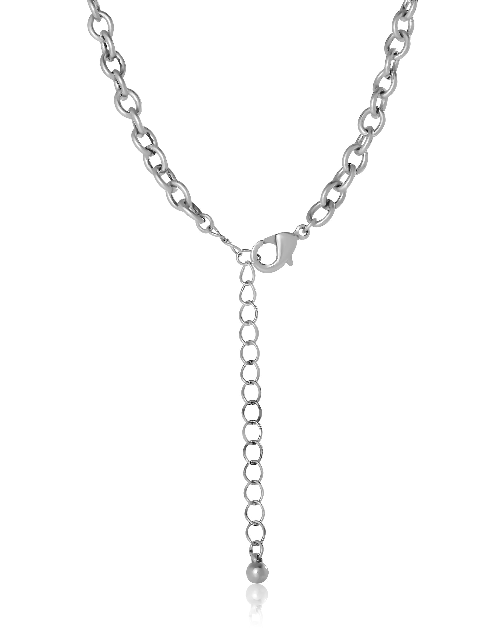 Jessica Simpson Heart Necklace for Women with Turquoise, 15