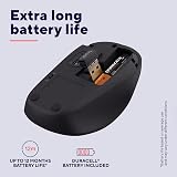 Trust Yvi+ Silent Wireless Mouse Red 800-1600 DPI Ambidextrous view 4