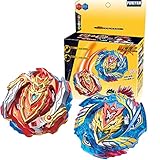 Poveyan Bey Burst Battle B-127 Cho-Z Valkyrie.Z.Ev Attack Starter,B-129 Cho-Z Achilles.00.Dm Balance Starter with Launcher Set