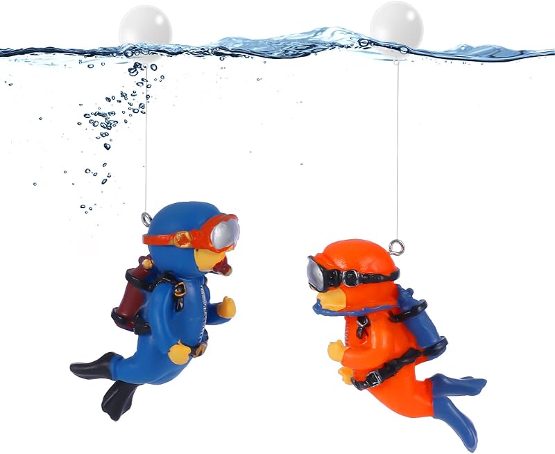 umorismo 2 Pcs Diver Floating Aquarium Decorations Balloons