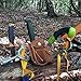 KOSIBATE Slingshot Ammo Pouch, Catapult Leather Hunting Holder for 3/8” 1/2” 1/4” 6mm 8mm Steel Balls(Brown)