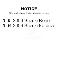 Transit Auto Front Rear Ceramic Brake Pads And