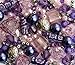 Approx X 400 Jewelry Making Beads Mix Starter Kit for Beginners in Purple Gold & Green Jewelry Findings