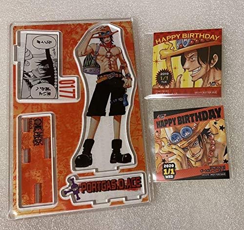 Amazon One Piece エース アクリルスタンド 365日ステッカー アイドル 芸能人グッズ 通販