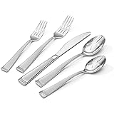 KINGSTONE Silverware Set, 20-Piece Flatware Set for