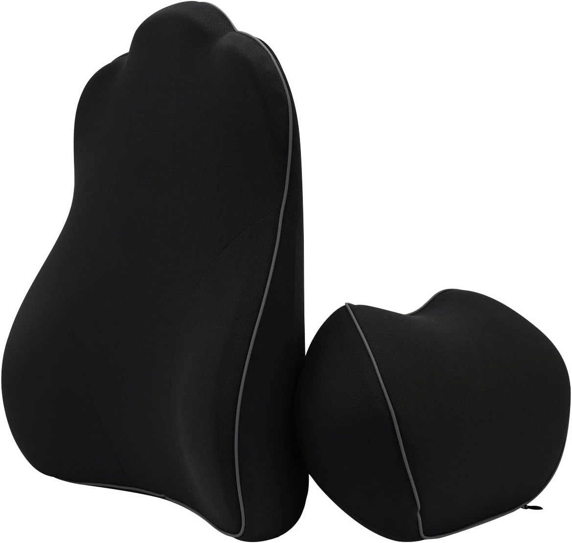 Relief Expert Car Seat Back Support Pillow and Neck Cushion Kit – R2