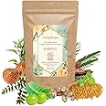 Cultivator's Certified Organic Shampoo for Frizz-Free Hair - Amla, Reetha, Shikakai & Methi Dana Powder with 100% Natural Indian Herbs for Hair Care - 8.81Oz