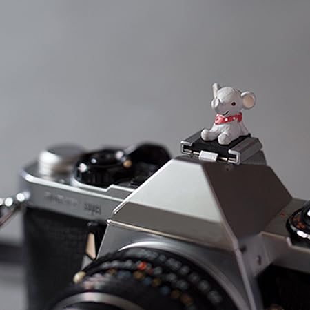 Amazon Olizee かわいいクリエイティブcartoon Shapedカメラホットシューカバーキャップ 象 シューマウント 通販