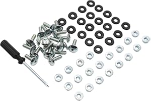 GREESP ATV Quad Plastic Body Fender Set of 20 with M6 Bolts, Washers & Nuts for 50cc-250cc Models M6 x 16