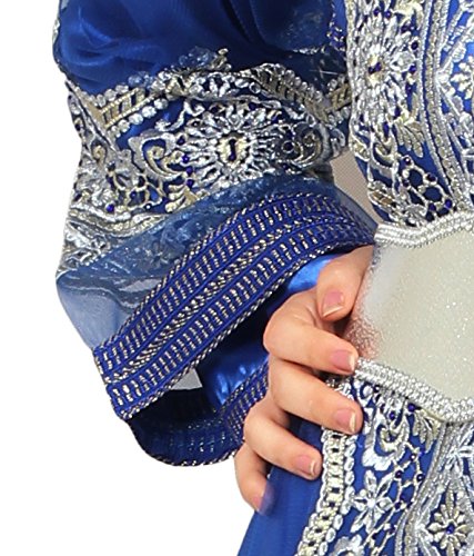Moroccan Caftan Women Handmade Embroidery Small To Large Complimentary Belt - Image 7