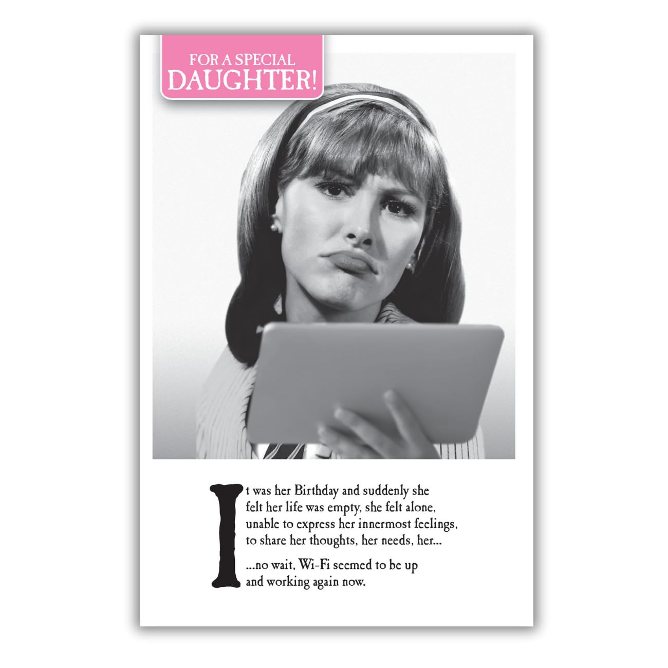 On the Ceiling, Birthday Card Daughter, Daughter Birthday Card, Funny Birthday Card for Daughter