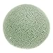 Konjac Facial sponge 5 pieces: white, charcoal ,red clay, green clay and pink clay