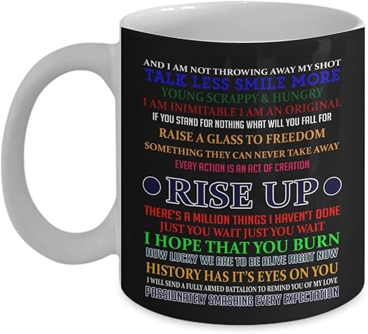 Amazon Com Alexander Hamilton Mug Hamilton Mug Musicals Mug
