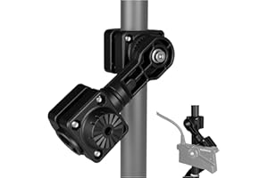 NONGKANG LiveScope Mount for LVS34 Transducer, 0 Degree Pole Mount Compatible with Garmin LiveScope Plus LVS34, Trolling Moto