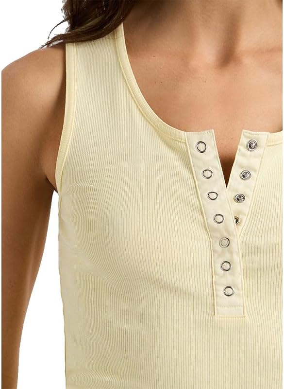 T-shirt Camila para Mulheres, Amarelo (Baunilha Bege), Tamanho M