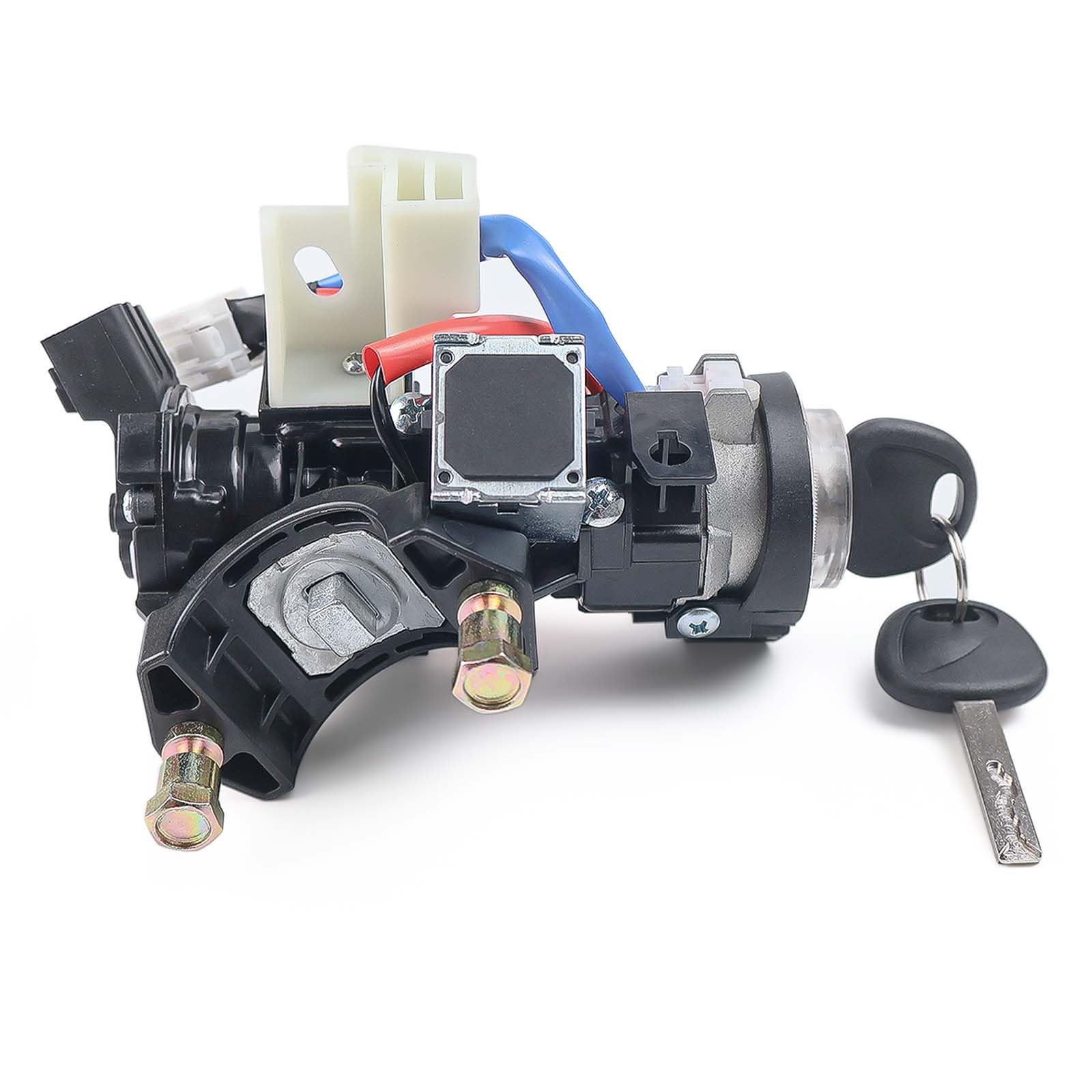 Photo 1 of 81910-M7110 Ignition Lock Switch Assembly with Keys Fit for Kia Forte 2019-2021, Soul 2020-2022, Seltos 2021-2024 - Ignition Lock Cylinder with Housing - Replace# 81900-M7E00, 81910M7110, 81900-M7D00