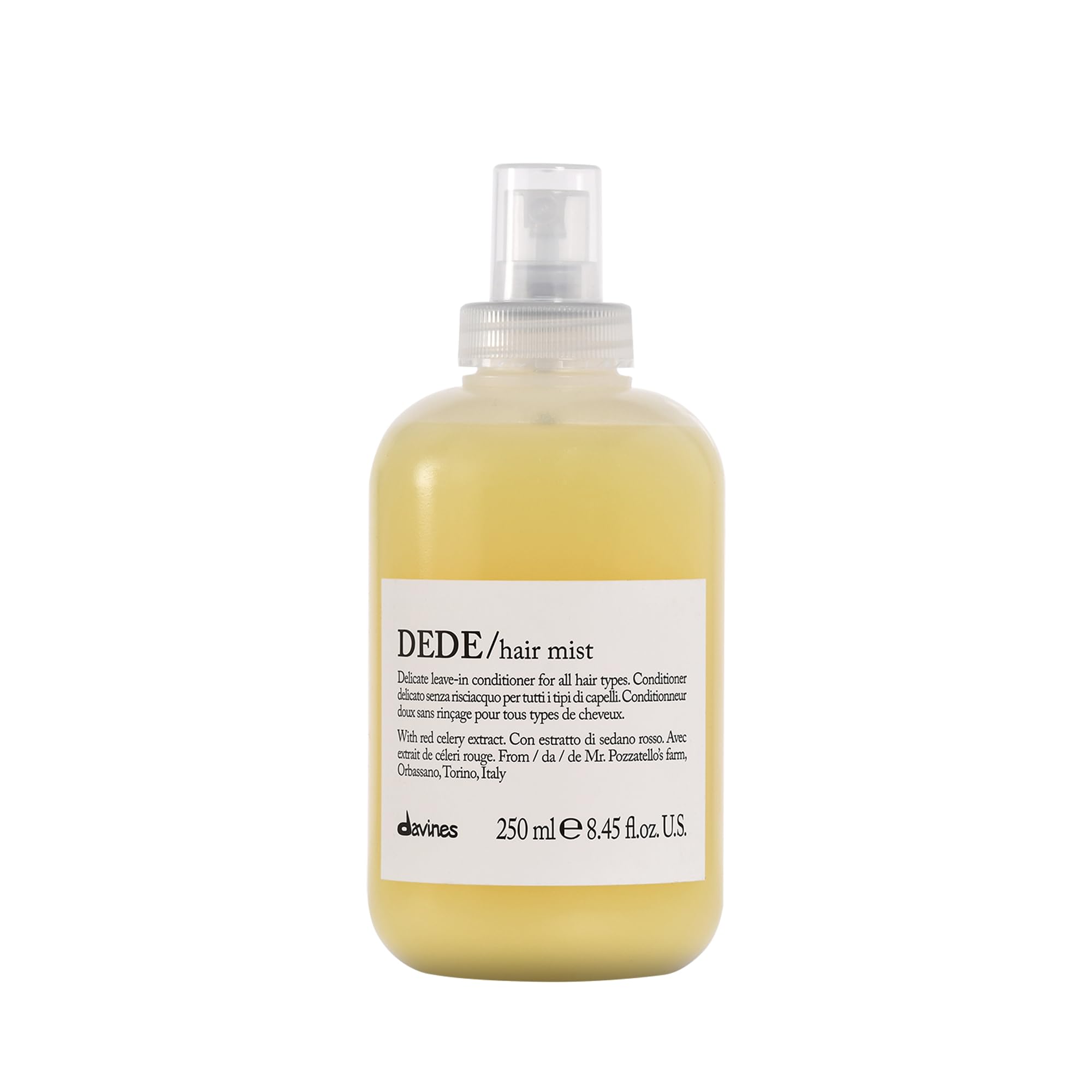 Photo 1 of Davines DEDE Hair Mist, Lightweight Leave-In Conditioner, Moisturize While Adding Shine, Adds Combability To Fine Hair, 8.45 Fl. Oz.