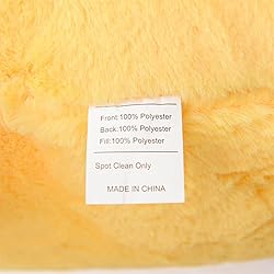 Holawakaka Standard Faux Fur Bed Rest Pillow with