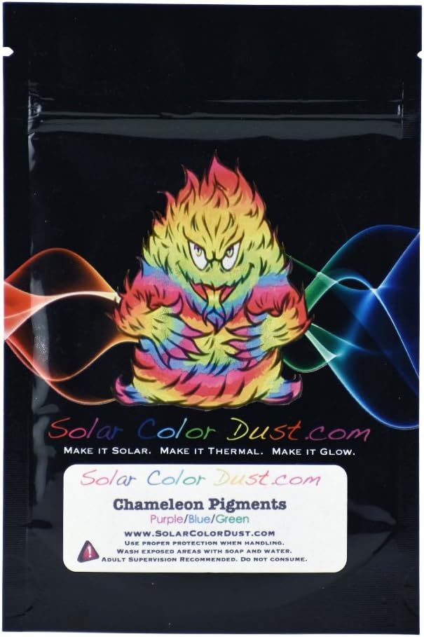 Solar Color Dust SCD Chameleon Pigment Purple/Blue/Green 10g