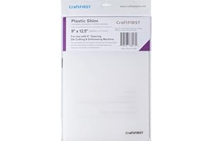 CraftFIRST 9 x 12.5" Plastic Shim Die Cutting Machine Accessaries