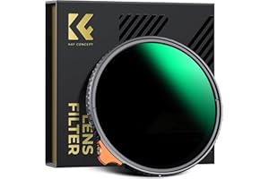 K&F CONCEPT 67mm Variable ND Filters ND2-ND400 (1-9 Stops) HD Adjustable Neutral Density 28 Multi-Layer Coatings AGC Glass Gr