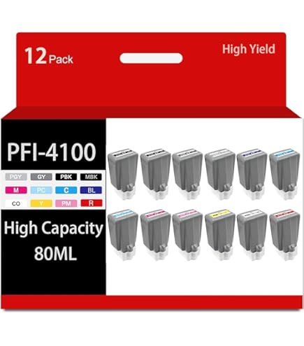 ク*ゲ様 新品・未使用⭐︎Canon PFI-1100 インクカートリッジセット Amazon.com: PFI-1100 Ink Tank Replacement for Canon PFI1100